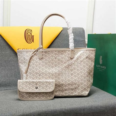 goyard bags beige|authentic goyard bags for sale.